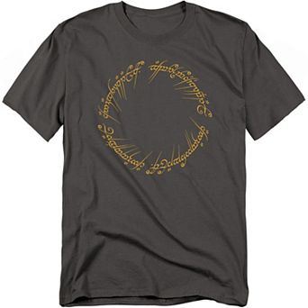 Big & Tall Original & Unrestored Lord Of The Rings One Ring Graphic Tee