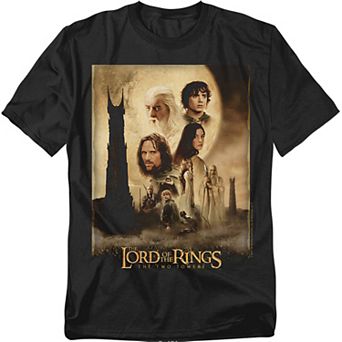 Big & Tall Original & Unrestored Lord Of The Rings TT Poster Graphic Tee