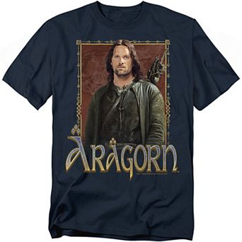 Big & Tall Original & Unrestored Lord Of The Rings Aragorn Graphic Tee