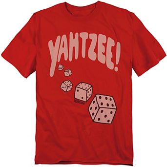 Big & Tall Original & Unrestored Yahtzee! The Highest Roll Graphic Tee