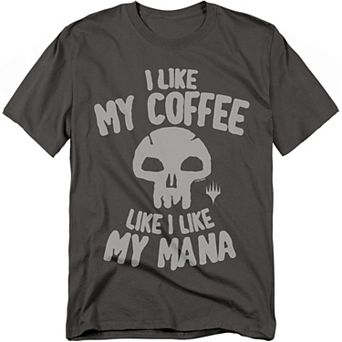 Big & Tall Original & Unrestored Magic The Gathering Coffee Graphic Tee