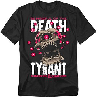 Big & Tall Original & Unrestored Dungeons And Dragons Death Tyrant Graphic Tee