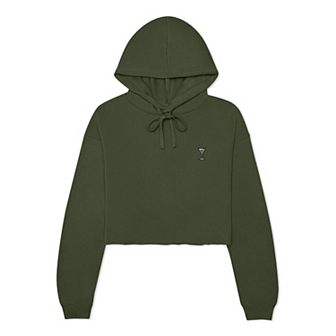 Dalix Martini Cropped Hoodie
