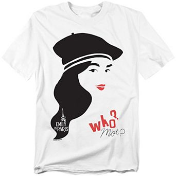 Big & Tall Original & Unrestored Emily In Paris Who Moi Graphic Tee