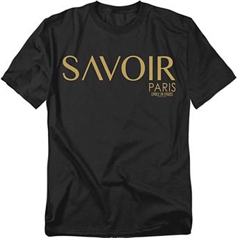 Big & Tall Original & Unrestored Emily In Paris Savor Paris Graphic Tee