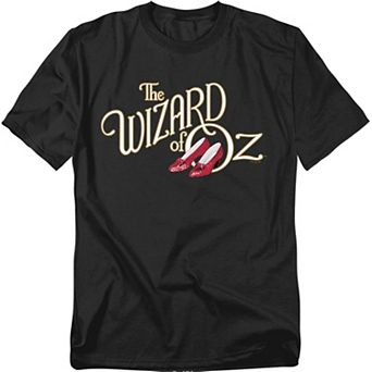 Big & Tall Original & Unrestored The Wizard Of Oz Classic Logo Graphic Tee