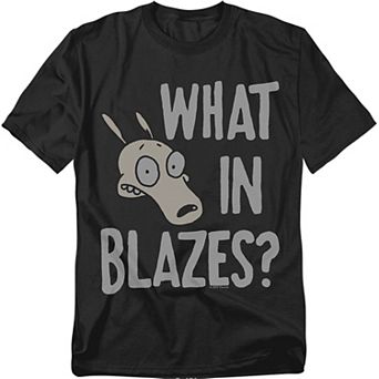 Big & Tall Original & Unrestored Nickelodeon Rocko's Modern Life What In Blazes Graphic Tee