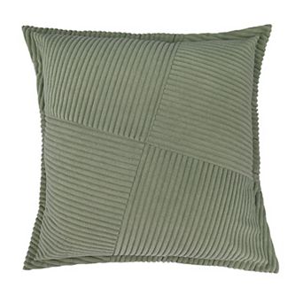Sonoma Goods For Life® Patched Corduroy Throw Pillow