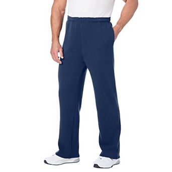 KingSize Men's Big & Tall Heavyweight Double Knit Open Bottom Sweatpants