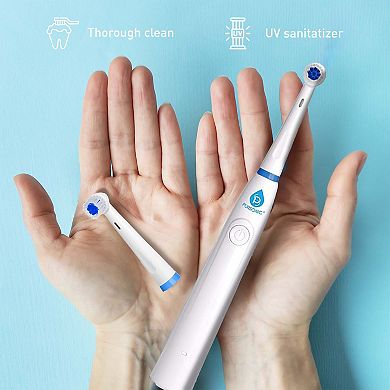 Pursonic Advanced Smile Care Bundle LED Whitening Kit, Whitening Strips, & Electric Toothbrush