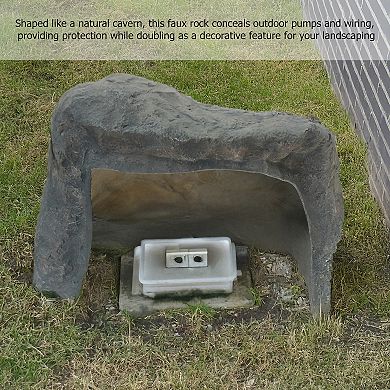 Weather Resistant Faux Rock, Diamond