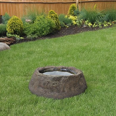 Outdoor Faux Rock Pond, Ellipsoid