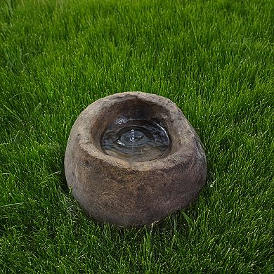 Outdoor Faux Rock Pond, Ellipsoid