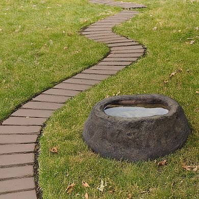 Outdoor Faux Rock Pond, Ellipsoid