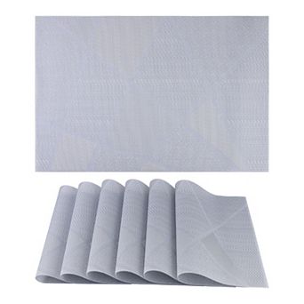 Placemats Set of 6 Design Placemats for Kitchen Dining Table Decor Table Placemat 18"x12"