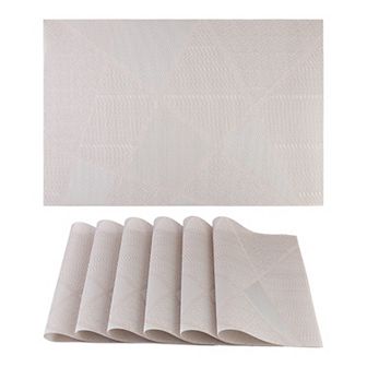 Placemats Set of 6 Design Placemats for Kitchen Dining Table Decor Table Placemat 18"x12"