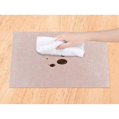 Placemats Set of 6 Placemats for Dining Table Decor Indoor Outdoor Kitchen Table Mat, 18*12in
