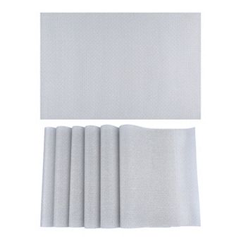 Placemats Set of 6 Placemats for Dining Table Decor Indoor Outdoor Kitchen Table Mat, 18*12in