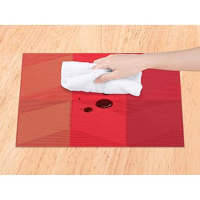 Set of 6 Placemats for Kitchen Dining Table Decor Heat-resistant Table Placemats 18"x12"