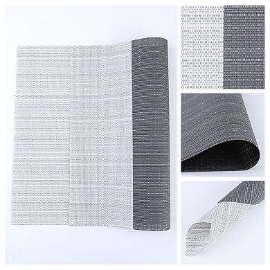 Placemats Set of 6 Easy Clean Placemats for Kitchen Dining Table Decor Table Placemats 18"x12"