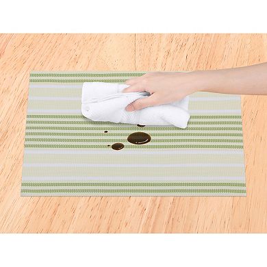 Place Mat Set of 8 Placemats for Kitchen Dining Table Decor, Washable Table Placemats