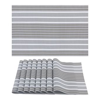 Place Mat Set of 8 Placemats for Kitchen Dining Table Decor, Washable Table Placemats