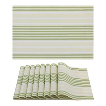 Place Mat Set of 8 Placemats for Kitchen Dining Table Decor, Washable Table Placemats