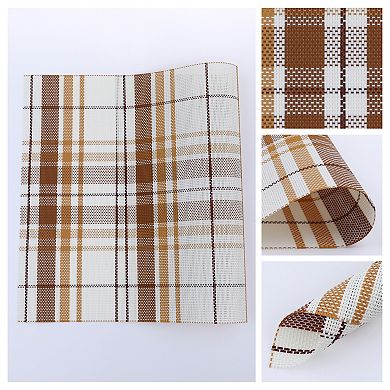 Placemats, Set of 6 Placemats for Kitchen Dining Table Decor Heat Resistant Table Placemats