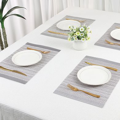 Placemats Set of 8 Placemats for Kitchen Dining Table Decor Washable Table Placemats 18"x12"