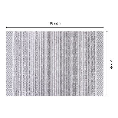 Placemats Set of 8 Placemats for Kitchen Dining Table Decor Washable Table Placemats 18"x12"