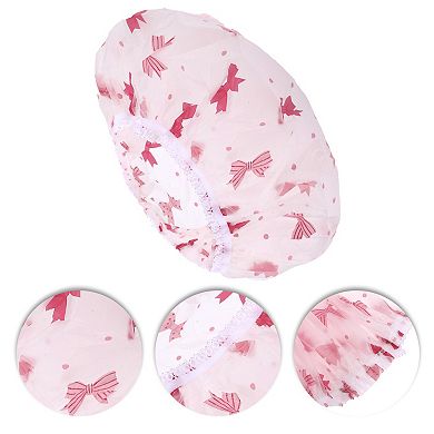 1 Pc Women Comfortable Shower Cap for Bathroom Business Travel