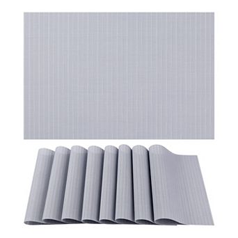 Placemats 8 Pack Placemats for Kitchen Dining Table Decor Washable Heat Resistant Placemats