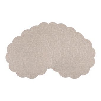 Placemats Set of 6 Flower Placemats for Kitchen Dining Table Decor Heat Resistant Table Placemats