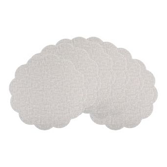 Placemats Set of 6 Flower Placemats for Kitchen Dining Table Decor Heat Resistant Table Placemats