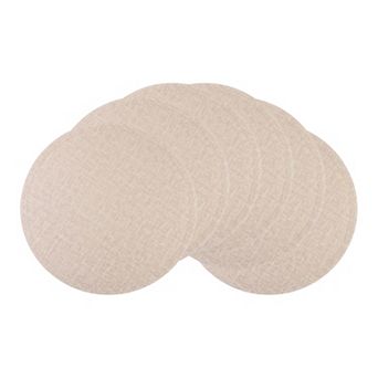 Placemats Set of 6 PU Placemats for Kitchen Dining Table Decor Heat Resistant Table Placemats