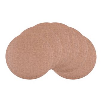 Placemats Set of 6 PU Placemats for Kitchen Dining Table Decor Heat Resistant Table Placemats