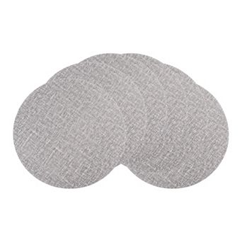 Placemats Set of 6 PU Placemats for Kitchen Dining Table Decor Heat Resistant Table Placemats