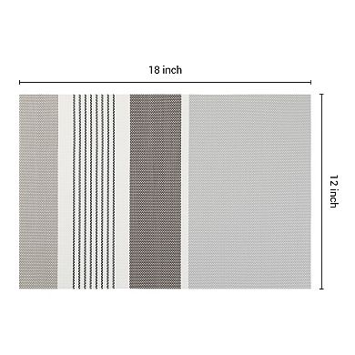 Farmhouse Placemats Set of 6 Placemats for Dining Table Decor Indoor Outdoor Table Mat 18"x12"