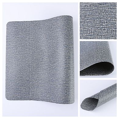 Solid Placemats Set of 6 Placemats for Kitchen Dining Table Decor Table Placemats 18"x12"