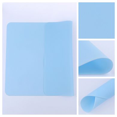 Placemats Set of 6 Silicone Placemats for Kitchen Dining Table Decor Washable Table Placemats