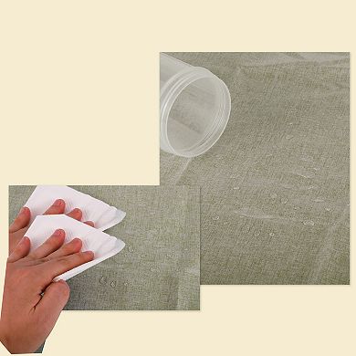 1Pcs Wrinkle Free Tablecloths, Kitchen Dining Table Cover for Camping Parties, 62.99"x43.31"