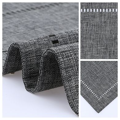 Rustic Placemats Set of 6 Polyester Placemats for Dining Table Decor Indoor Outdoor Table Mat