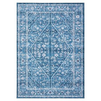 Garvee Vintage Machine Washabke Indoor Area Rugs No Shedding Carpet for Living Room