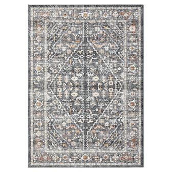 Garvee Vintage Machine Washabke Indoor Area Rugs No Shedding Carpet for Living Room