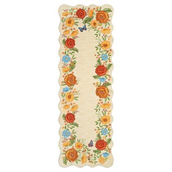 Garvee Machine Washable Pearl Velvet Modern Floral Printed Area Rug for Living Room