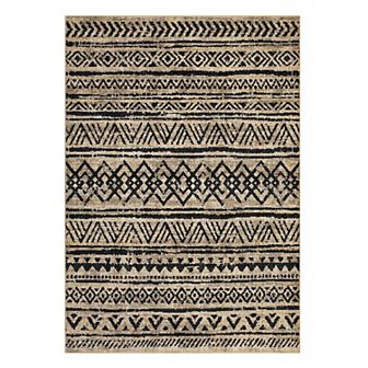 Garvee Washable Non Slip Pearl Velvet Morocco Style Printed Area Rug for Home