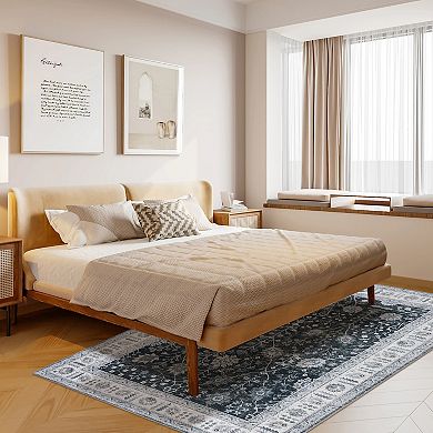 Garvee Animal Pattern Machine Washable Non Slip Area Rug for Kitchen Bedroom Living Room