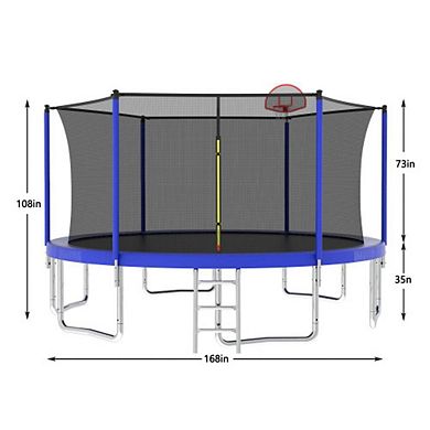 14FT Trampoline Your Ideal Backyard Funmate