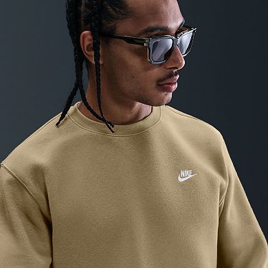 Men's Nike Club Brushed Fleece Crewneck Sweatshirt