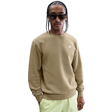 Men's Nike Club Brushed Fleece Crewneck Sweatshirt